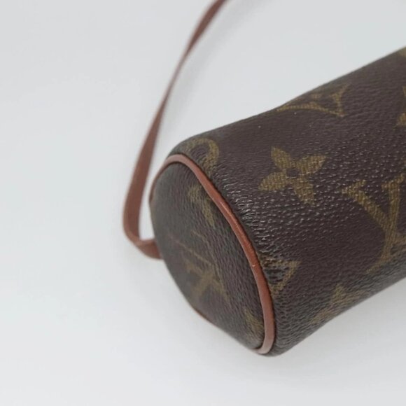 LOUIS VUITTON Monogram Papillon Pouch LV Auth SW860 - Picture 13 of 16